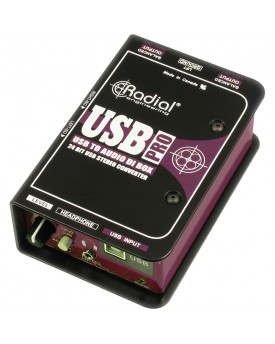 RADIAL USB PRO STEREO USB LAPTOP DI